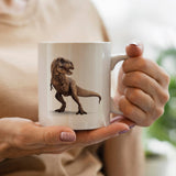 TAZZA T-REX JURASSIC WORLD PERSONALIZZABILE CON IL TUO NOME