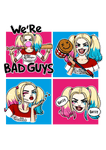 T-SHIRT HARLEY QUINN CARTOONS MOD.2