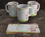 TAZZA BABY SHOWER PERSONALIZZATA CON LA TUA FOTO MOD.3