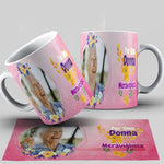 TAZZA FESTA DELLE DONNE PERSONALIZZATA CON FOTO MOD.4