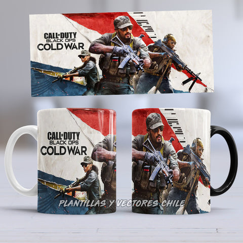 TAZZA CALL OF DUTY PERSONALIZZABILE CON IL TUO NOME MOD.4