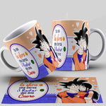 TAZZA GOKU LOVE PERSONALIZZABILE CON NOME MOD.4