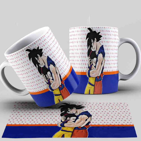 TAZZA GOKU DRAGON BALL PERSONALIZZABILE CON NOME MOD.5