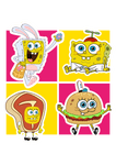 T-SHIRT SPONGE BOB  CARTOONS MOD.6