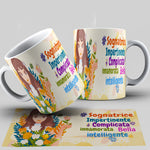 TAZZA FESTA DELLE DONNE PERSONALIZZABILE CON NOME MOD.8