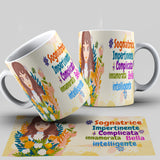 TAZZA FESTA DELLE DONNE PERSONALIZZABILE CON NOME MOD.8