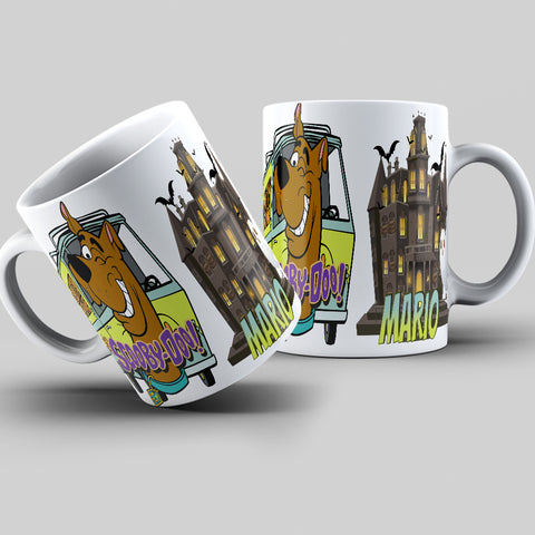 TAZZA SCOOBY DOO PERSONALIZZABILE CON IL TUO NOME MOD.8