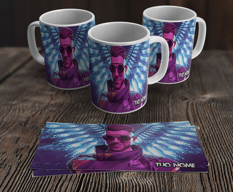 TAZZA FREE FIRE PERSONALIZZATA CON IL TUO NOME MOD.9