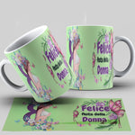 Tazza festa delle donne personalizzata con nome  MOD.9