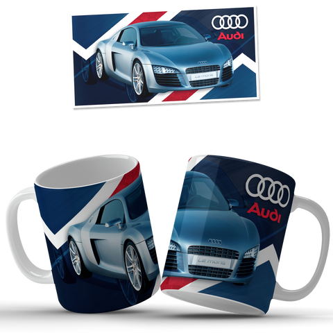 TAZZA AUDI  PERSONALIZZABILE CON IL TUO NOME