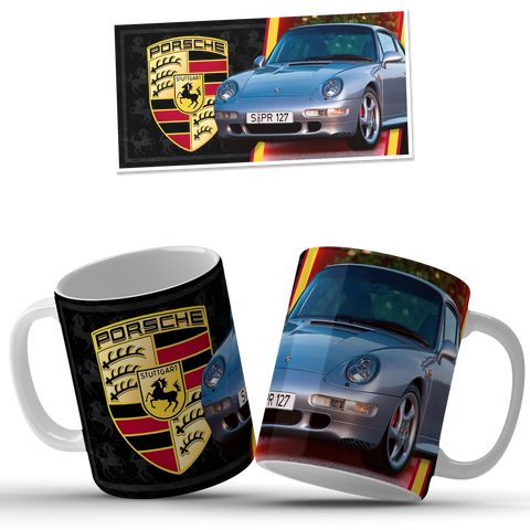 TAZZA PORSCHE PERSONALIZZABILE CON IL TUO NOME