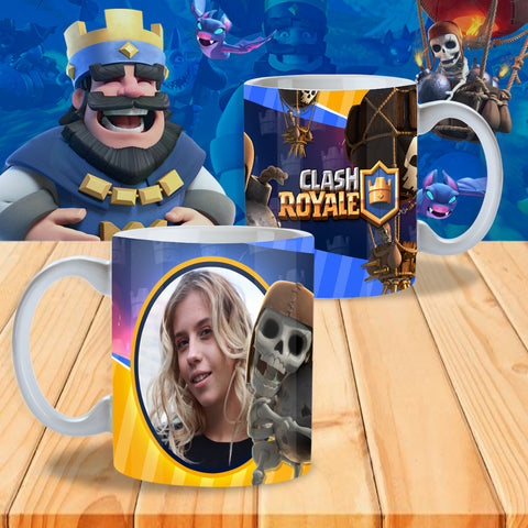 TAZZA CLASH ROYALE PERSONALIZZATA CON LA TUA FOTO MOD.4