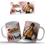 TAZZA FEILONG  STREET FIGHTER PERSONALIZZABILE CON IL TUO NOME