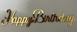 SCRITTA HAPPY BIRTHDAY  IN PLEXIGLASS PERSONALIZZABILE