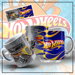 TAZZA HOTWHEELS PERSONALIZZABILE CON IL TUO NOME MOD.9