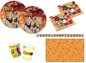 KIT FESTA DRAGON BALL 8 BAMBINI