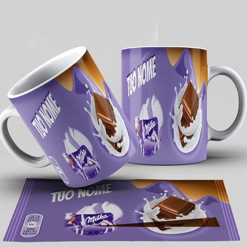 TAZZA MILKA PERSONALIZZATA