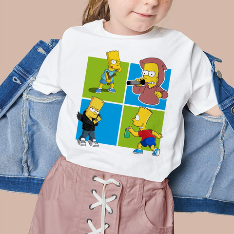 T-SHIRT BART CARTOONS SIMPSON MOD.3