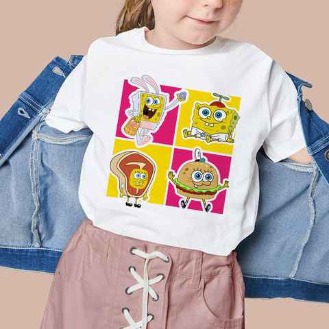 T-SHIRT SPONGE BOB  CARTOONS MOD.6