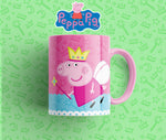 TAZZA PEPPA PIG PERSONALIZZABILE CON NOME MOD.6