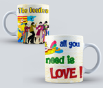 TAZZA THE BEATLES PERSONALIZZABILE CON IL TUO NOME MOD.5