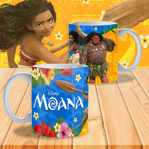 TAZZA OCEANIA VAIANA  DISNEY PERSONALIZZABILE CON IL TUO NOME MOD.8