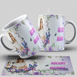 TAZZA AUGURI MAMMA PERSONALIZZATA CON LA TUA FOTO