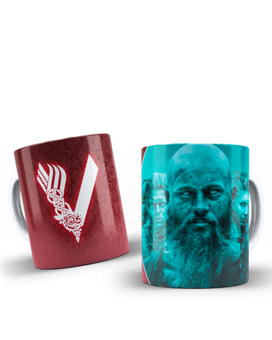 TAZZA VIKINGS PERSONALIZZABILE CON NOME MOD.1