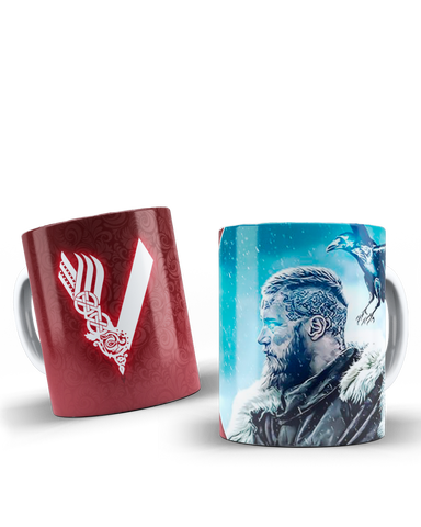 TAZZA VIKINGS PERSONALIZZABILE CON NOME MOD.4