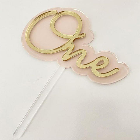 CAKE TOPPER ONE