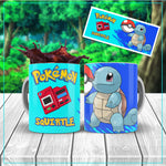 TAZZA POKEMON SQUIRTLE  PERSONALIZZABILE CON IL TUO NOME