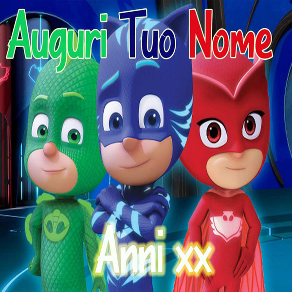 Cartone Animato Superpigiamini Disegno POSTER SFONDO