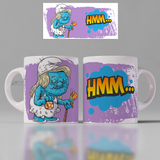 TAZZA EROI IN PENSIONE PERSONALIZZABILE CON IL TUO NOME MOD.12
