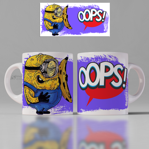 TAZZA EROI IN PENSIONE PERSONALIZZABILE CON IL TUO NOME MOD.13