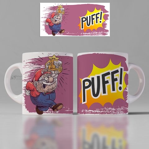 TAZZA EROI IN PENSIONE PERSONALIZZABILE CON IL TUO NOME MOD.16