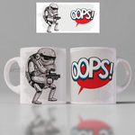 TAZZA EROI IN PENSIONE PERSONALIZZABILE CON IL TUO NOME MOD.21