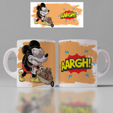 TAZZA EROI IN PENSIONE PERSONALIZZABILE CON IL TUO NOME MOD.23