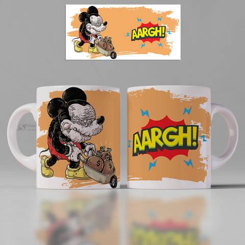 TAZZA EROI IN PENSIONE PERSONALIZZABILE CON IL TUO NOME MOD.23
