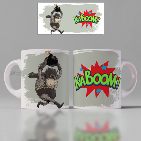 TAZZA EROI IN PENSIONE PERSONALIZZABILE CON IL TUO NOME MOD.3