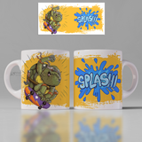 TAZZA EROI IN PENSIONE PERSONALIZZABILE CON IL TUO NOME MOD.7