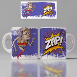 TAZZA EROI IN PENSIONE PERSONALIZZABILE CON IL TUO NOME MOD.8