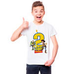 T-SHIRT RAGAZZO/A ANNIVERSARIO TOY STORY 2 ANNI