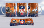 TAZZA DENVER NFL PERSONALIZZABILE CON IL TUO NOME