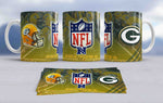 TAZZA GREENBAY NFL PERSONALIZZABILE CON IL TUO NOME