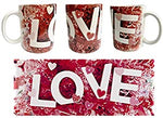 TAZZA PERSONALIZZATA CON FOTO E/O TESTO. LINEA LOVE