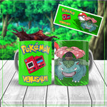 TAZZA POKEMON VENUSAUR PERSONALIZZABILE CON IL TUO NOME