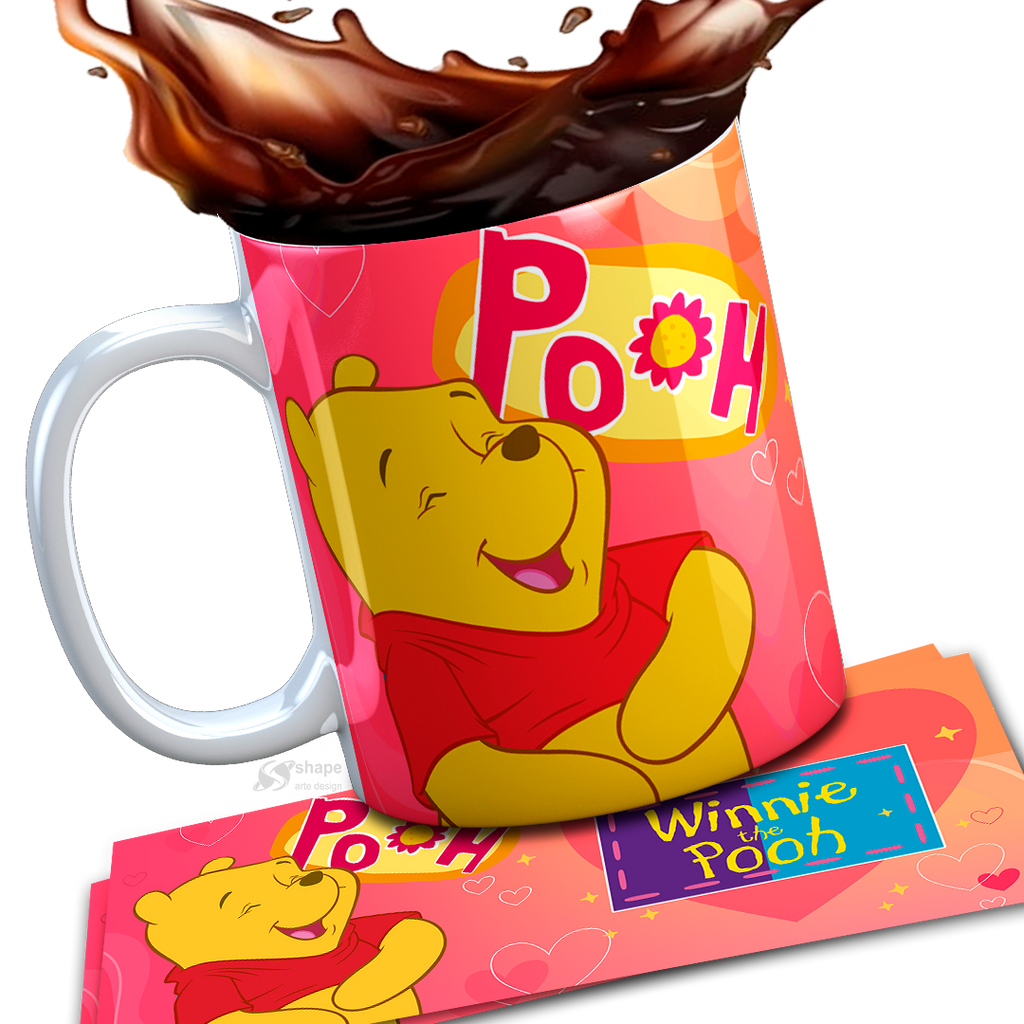 TAZZA WINNIE THE POOH PERSONALIZZABILE CON IL TUO NOME MOD.9 –  Customprintshopping