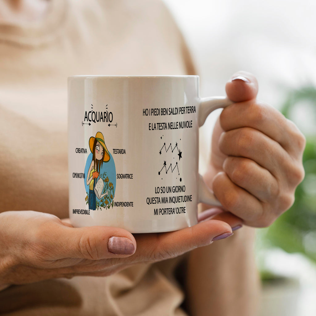 Tazza in porcellana con segni zodiacali per colazione 325 ml Victionary Zodiaco - Pesci Tazza in porcellana con segni zodiacali per colazione 325 ml Victionary Zodiaco - Pesci