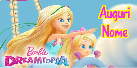 POSTER BARBIE PERSONALIZZATO CON IL TUO NOME