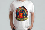 T-SHIRT BARBIERE MOD.2 PERSONALIZZABILE CON IL TUO NOME O LOGO